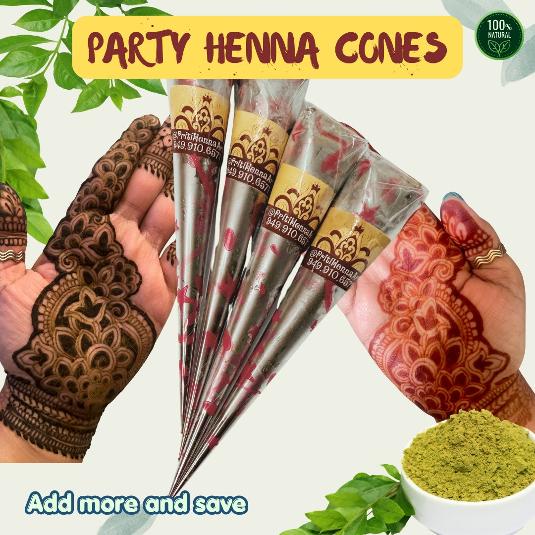 Only one - 25-30g of Natural Henna
