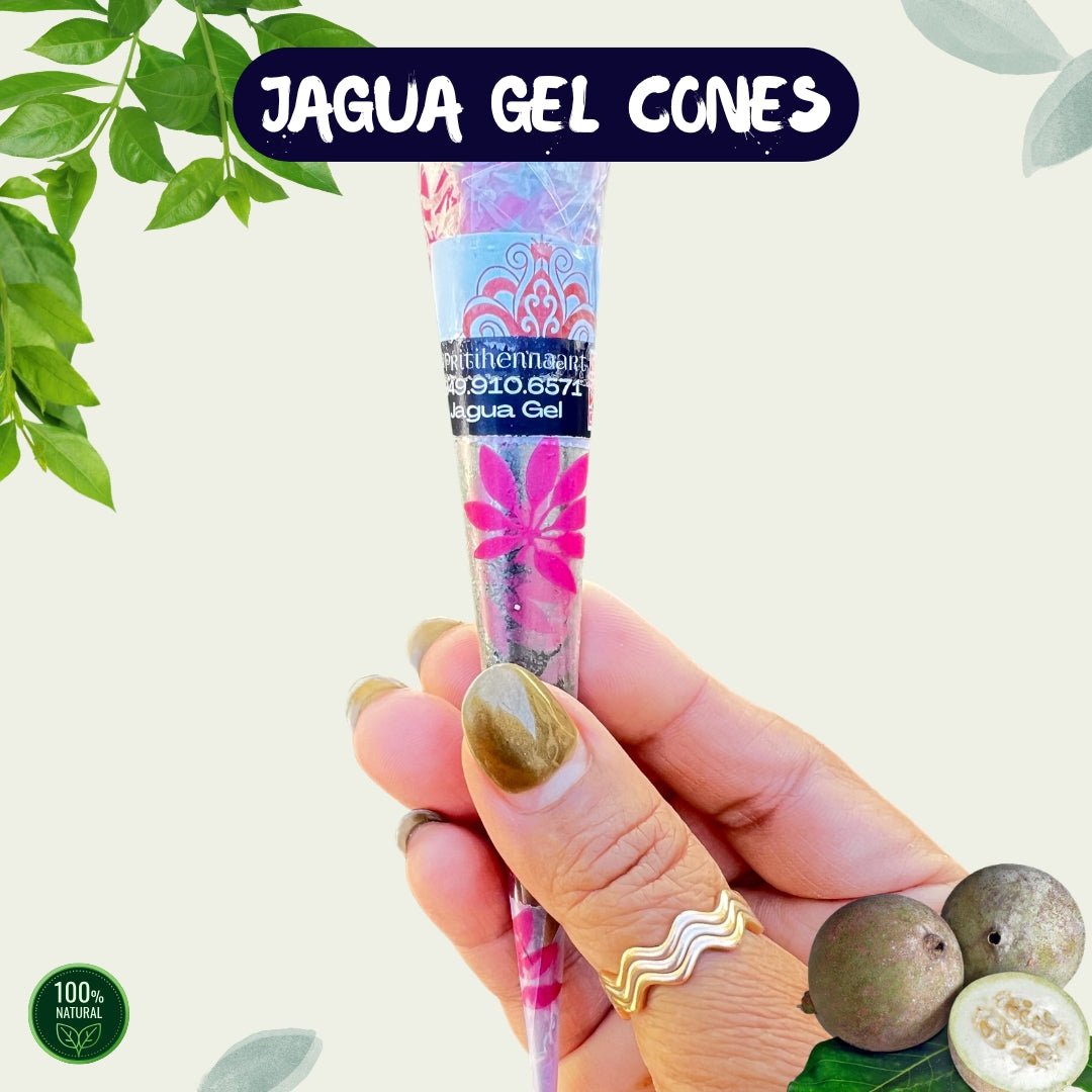 25g - Two Jagua Gel Cones, henna kit