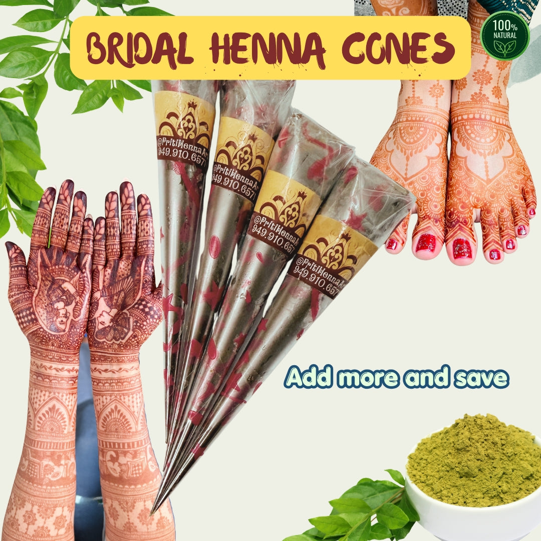 Only one - 25-30g of Natural Henna
