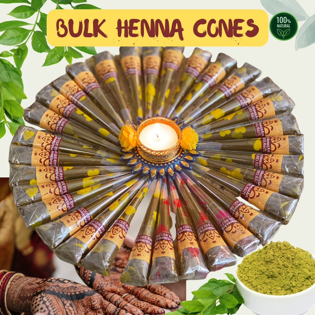 Only one - 25-30g of Natural Henna