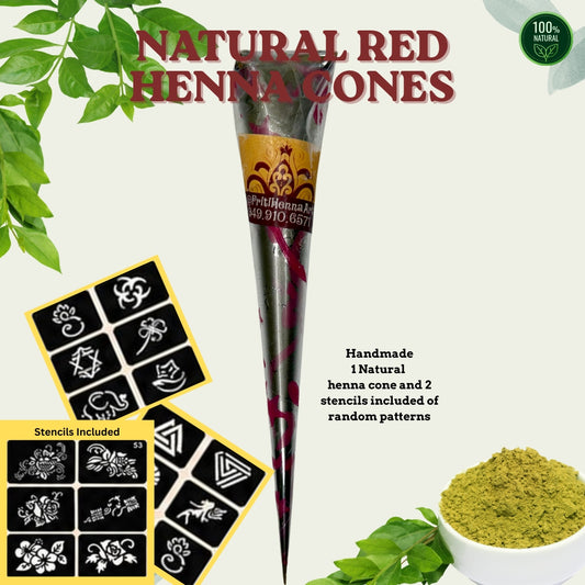 Only one - 25-30g of Natural Henna